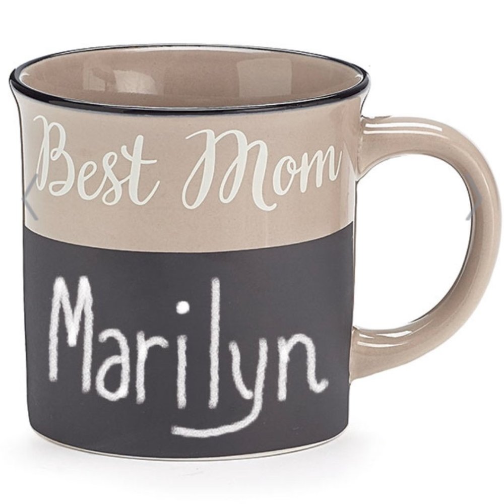 BEST MOM Chalkboard Mug - NEW in Box!